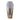 Glass 17" 2-Tone Hand-Cut Vase - Metallic