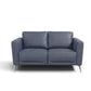 Astonic - Loveseat - Blue Leather