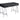 Coleen - Writing Desk - Black High Gloss & Chrome