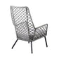 Marco - Indoor / Outdoor Steel Lounge Chair