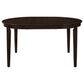 Gabriel - Oval Extension Leaf Dining Table - Cappuccino