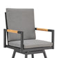 Crown - Outdoor Patio Swivel Bar Stool