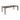 Relic - Outdoor Patio Dining Table - Weathered Eucalyptus