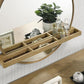 Arini - Round Vanity Wall Mirror With Shelf