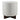 18" Modern Teddy Ottoman With Wood Base - Ivory