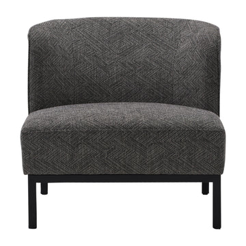 Modern Sliper Chair - Gray