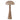 32" x 17" Mushroom With Wood Grain - Brown