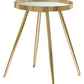 Kaelyn - Round Mirror Top End Table