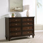 Andover - 8-Drawer Dresser Cabinet - Dark Oak