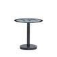 Boli - End Table - Black & Map Glass