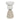 Ecomix / Glass 9" Vase - Ivory