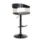 Larisa - Adjustable Wood Bar Stool