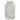 Ceramic Jar With Gold Lid 12" - Green