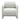 Fabric Arm Chair - Silver