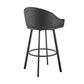 Eleanor - Swivel Stool - Black Base