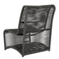 Milano - Armless Club Chair - Slate