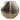 11" x 10" Modern Round Metal Vase - Gold