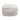 Cathy - Woven Pouf - Cream
