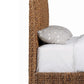 Laughton - Woven Banana Leaf California King Headboard - Amber