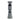 Ceramic 15" Dotted Pillar Candle Holder - Navy Blue/Cotton