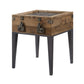 Kolin - Accent Table - Rustic Oak & Matte Gray