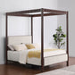 Zimmerleee - Metal Canopy Bed