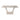 47" Dorsey Acrylic Console Table - Clear / Frost