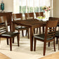 Hillsview - 7 Dining Table With Leaf - Brown Cherry / Espresso