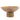 Wood Round Bowl With Ribbed Base 12" - Natural