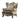 Ranita - Chair With 2 Pillows - Fabric & Champagne