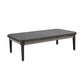 Zella - Rectangular Coffee Table - Charcoal / Light Gray