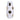 Stoneware 17" Circle Embossed Vase - White / Gold