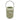 Ceramic Diamond Cut-Out Lantern 6" - Cucumber