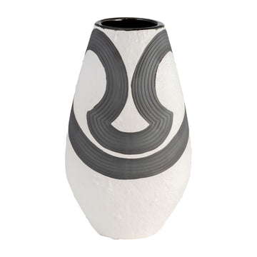 Noir Vase - Black / White