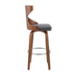 Gayle - Swivel Cross - Back Bar Stool