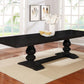Phelps - Extension Leaf Dining Table Distressed Noir - Distressed Nior