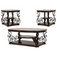 Laney - Glass Top Coffee And End Table Set