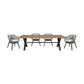 Glendora Tutti Frutti - Outdoor Patio Live Edge Dining Set