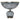 Calline Large Glass Bowl 14" - Gray