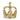7" Crown Decor - Gold