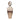 Glass 27" Vase Metal Swirl Topper - 2-Tone Bronze