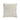 Tabitha - 20" Square Embroidered Throw Pillow - Cream
