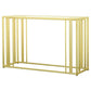 Adri - Glass Top Entryway Sofa Console Table