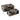 3D Horn Look Boxes (Set of 2) - Multi
