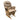 Rehan - Glider Chair & Ottoman - Taupe Microfiber & Natural Oak