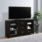 Lewes - 2 Door Engineered Wood TV Stand - Cappuccino