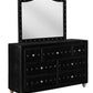 Deanna - Upholstered Dresser Mirror