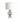 Arlie Glass Table Lamp 24" - Pearl Silver