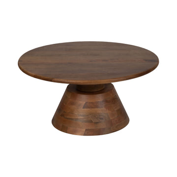 Tapered Wood Coffee Table 34" - Natural