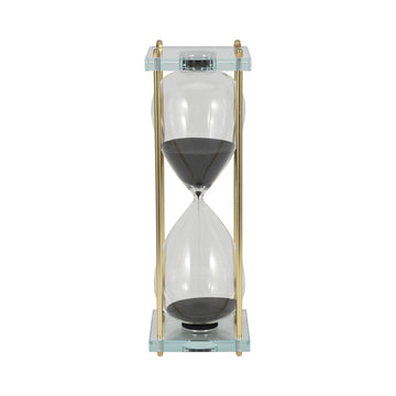 Reynolds Small Hourglass - Black / Gold